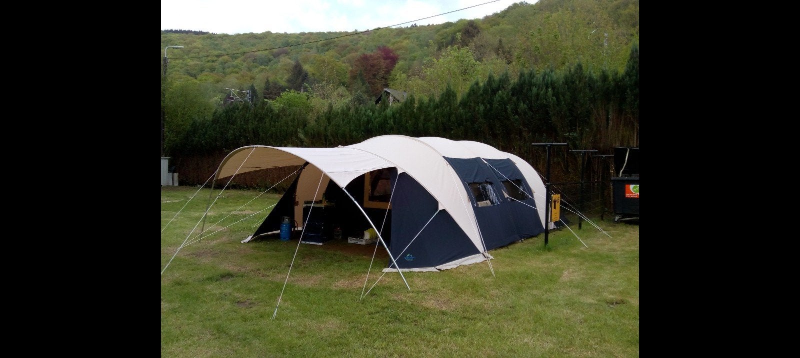 Obelink Hypercamp Trail 600 6 persoons tunneltent, Caravans en Kamperen, Tenten, Ophalen, Gebruikt, Tot en met 6