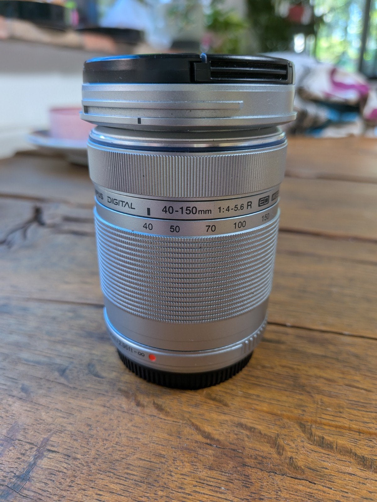 Olympus M. Zuiko 40-150mm f/4-5.6, Micro Four Thirds, Olympus, Zo goed als nieuw, Autofocus