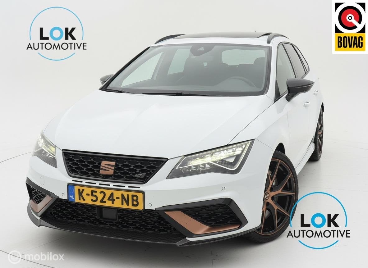 Seat Leon ST 2.0 TSI 4DRIVE CUPRA R Ultimate Edition PANO|BR, Auto's, Gebruikt, 4 cilinders, 1984 cc, Leon