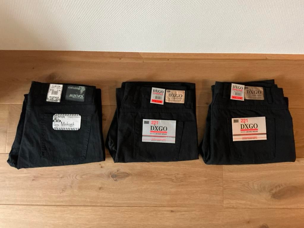 Heren spijkerbroeken, Ophalen of Verzenden, Nieuw, Zwart, W33 - W34 (confectie 48/50)