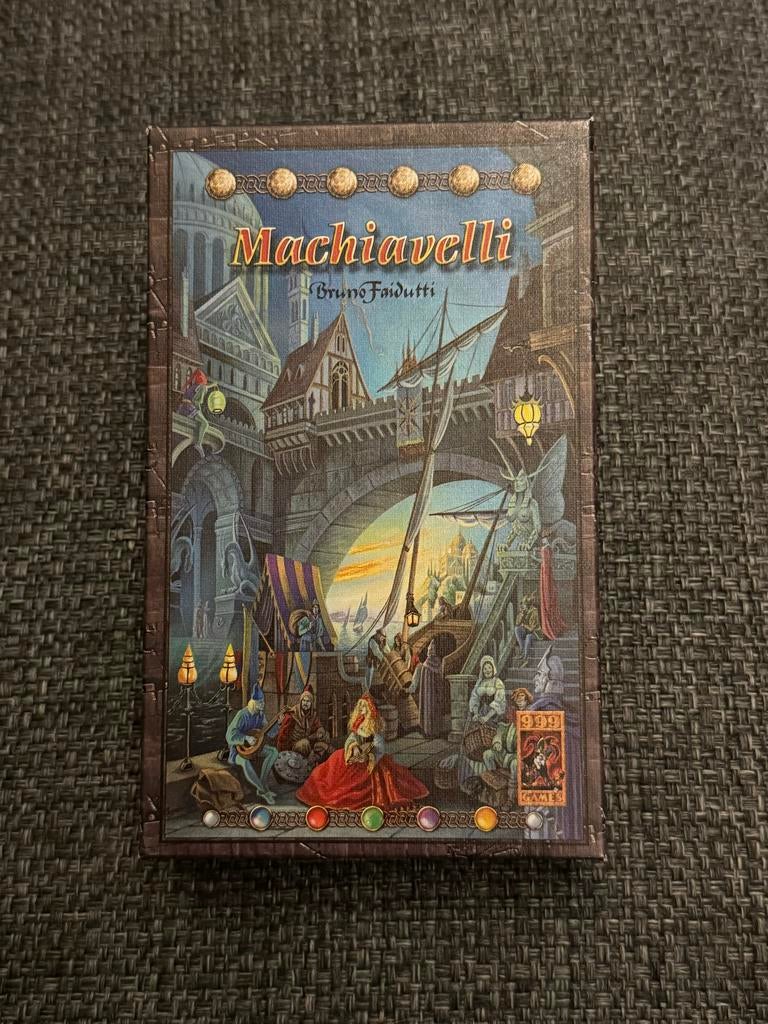 Machiavelli spel - Strategisch Kaartspel - 999 games, Drie of vier spelers, Ophalen of Verzenden, Zo goed als nieuw