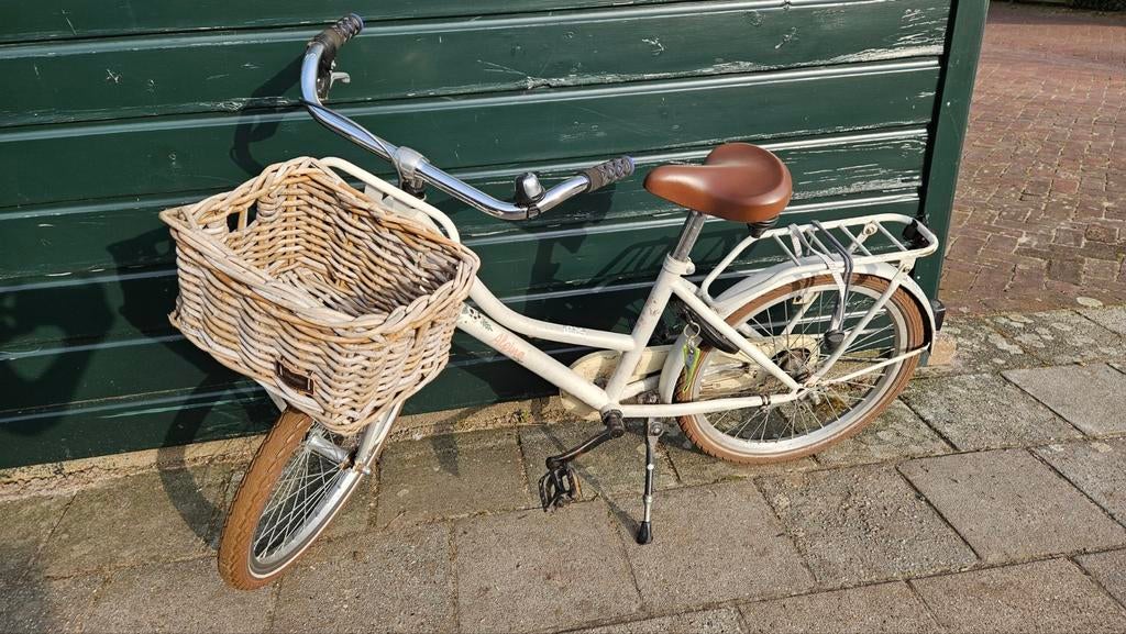 Meisjesfiets 20 inch, Ophalen, Gebruikt, Aanhangfiets
