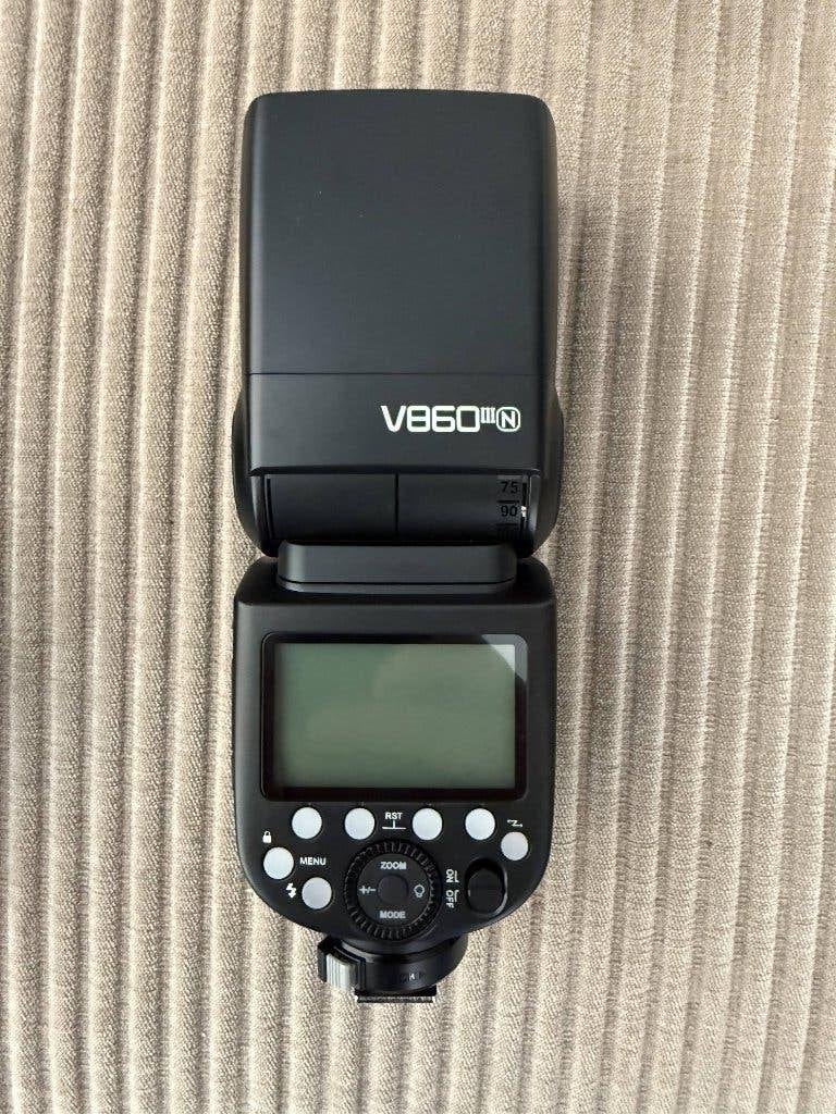Godox Speedlite V860III Nikon Kit, Audio, Tv en Foto, Fotografie | Flitsers, Ophalen of Verzenden, Nieuw, Nikon