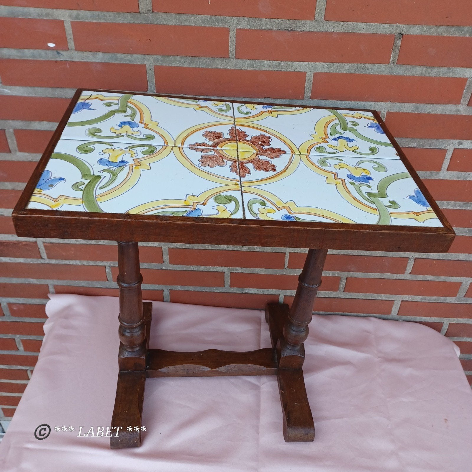 Bijzet tafeltje, Huis en Inrichting, Ophalen of Verzenden, Rond, Minder dan 55 cm, 45 tot 60 cm