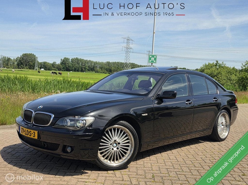 BMW 7-serie 750i Executive APK 03-2027!, Auto's, BMW, Automaat, Achterwielaandrijving, Gebruikt, 8 cilinders
