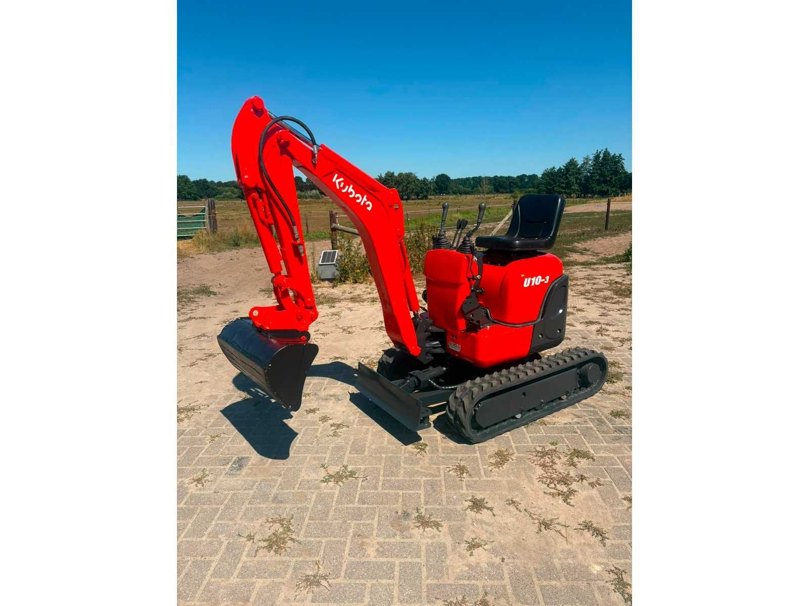2013 Kubota U10-3 Minigraafmachine, Graafmachine