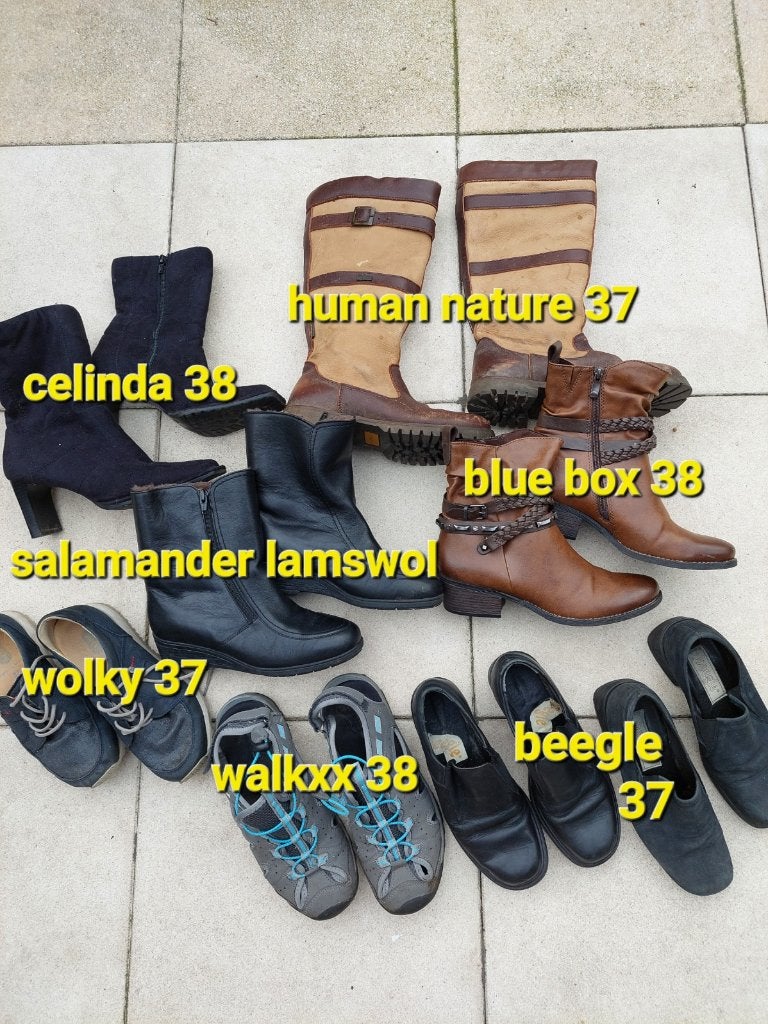 Salamander Walkxx Beegle Human Nature Wolky 37/38, Bruin, Lage of Enkellaarzen, Ophalen of Verzenden, Zo goed als nieuw