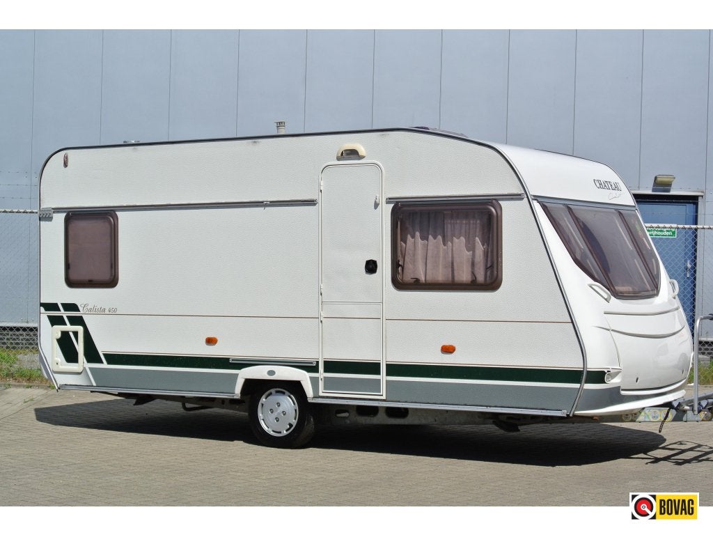 Chateau Calista 450|Fransbed|Voortent|Rondzit|, Bedrijf, 750 - 1000 kg, Schokbreker, Tot en met 4