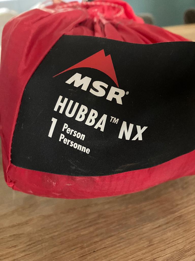 MSR Hubble NX-1 inc. Groundsheet, Ophalen of Verzenden, Zo goed als nieuw, Tot en met 2