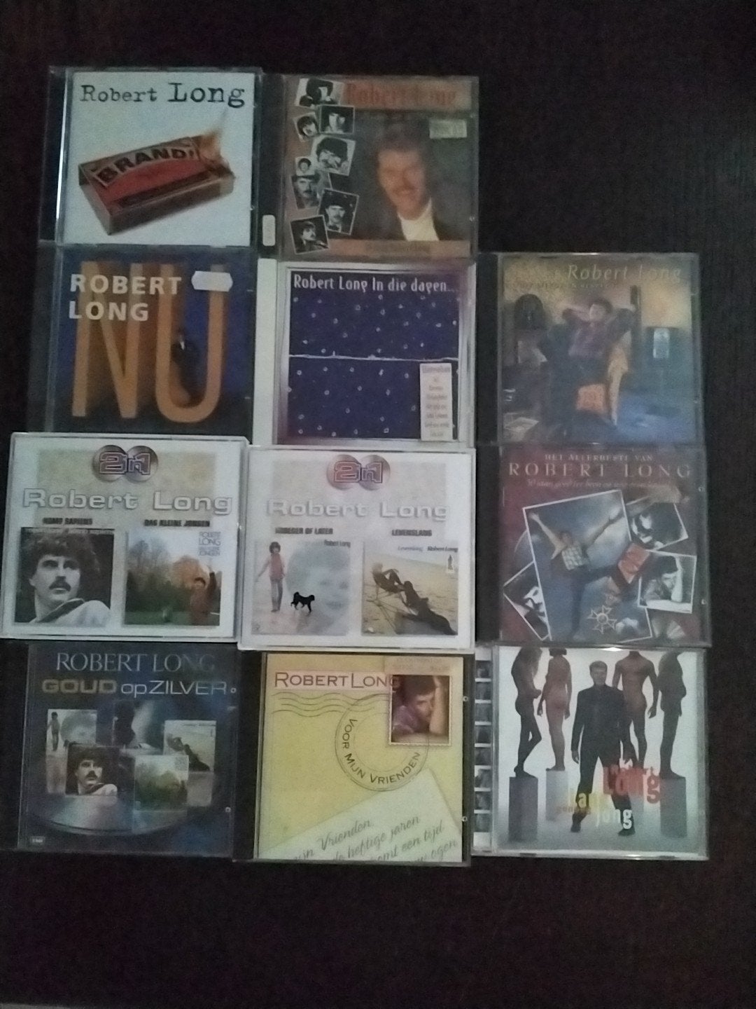 Robert Long CD collectie - Diverse albums, Gebruikt, Ophalen of Verzenden, Levenslied of Smartlap, Verzamelalbum