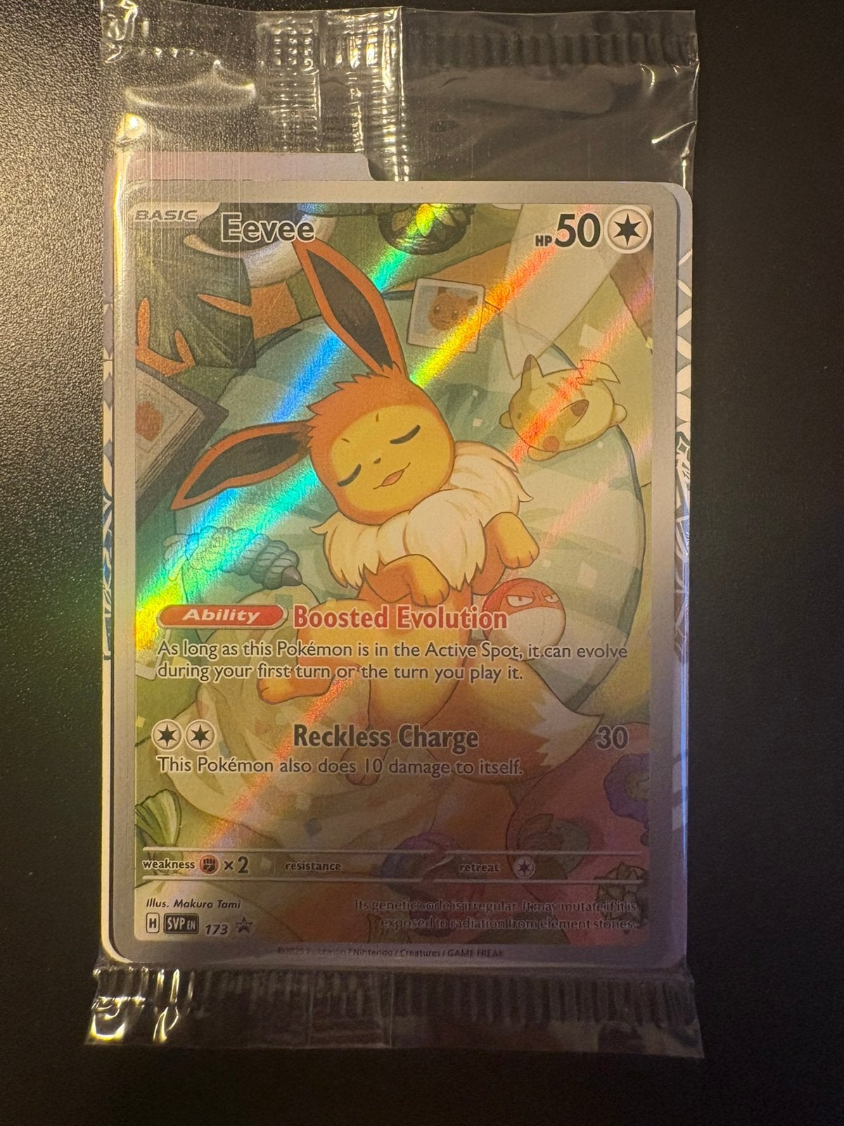 SEALED Eevee #173 Pokemon Promo, Ophalen of Verzenden, Zo goed als nieuw