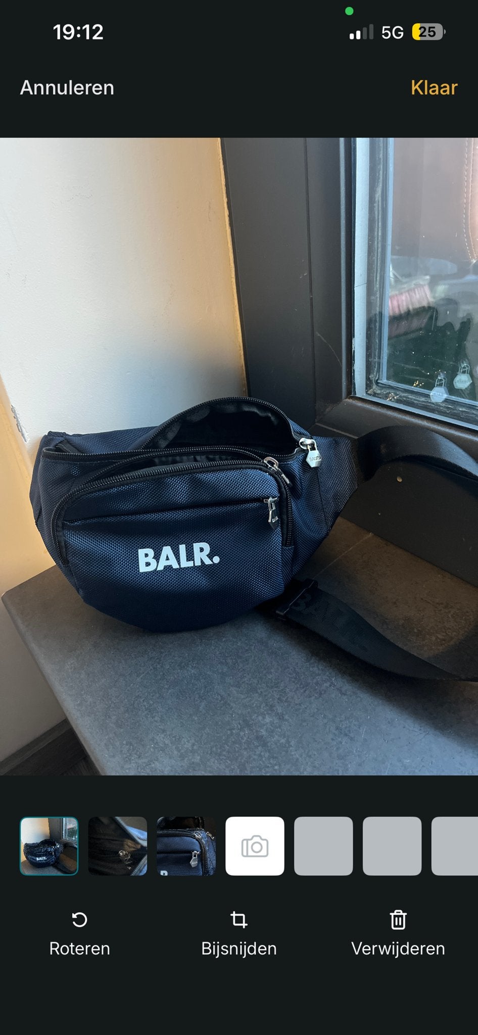 BALR. heuptasje / crossbody tasje - Nieuw in plastic, Ophalen of Verzenden, Nieuw, Blauw, Overige merken