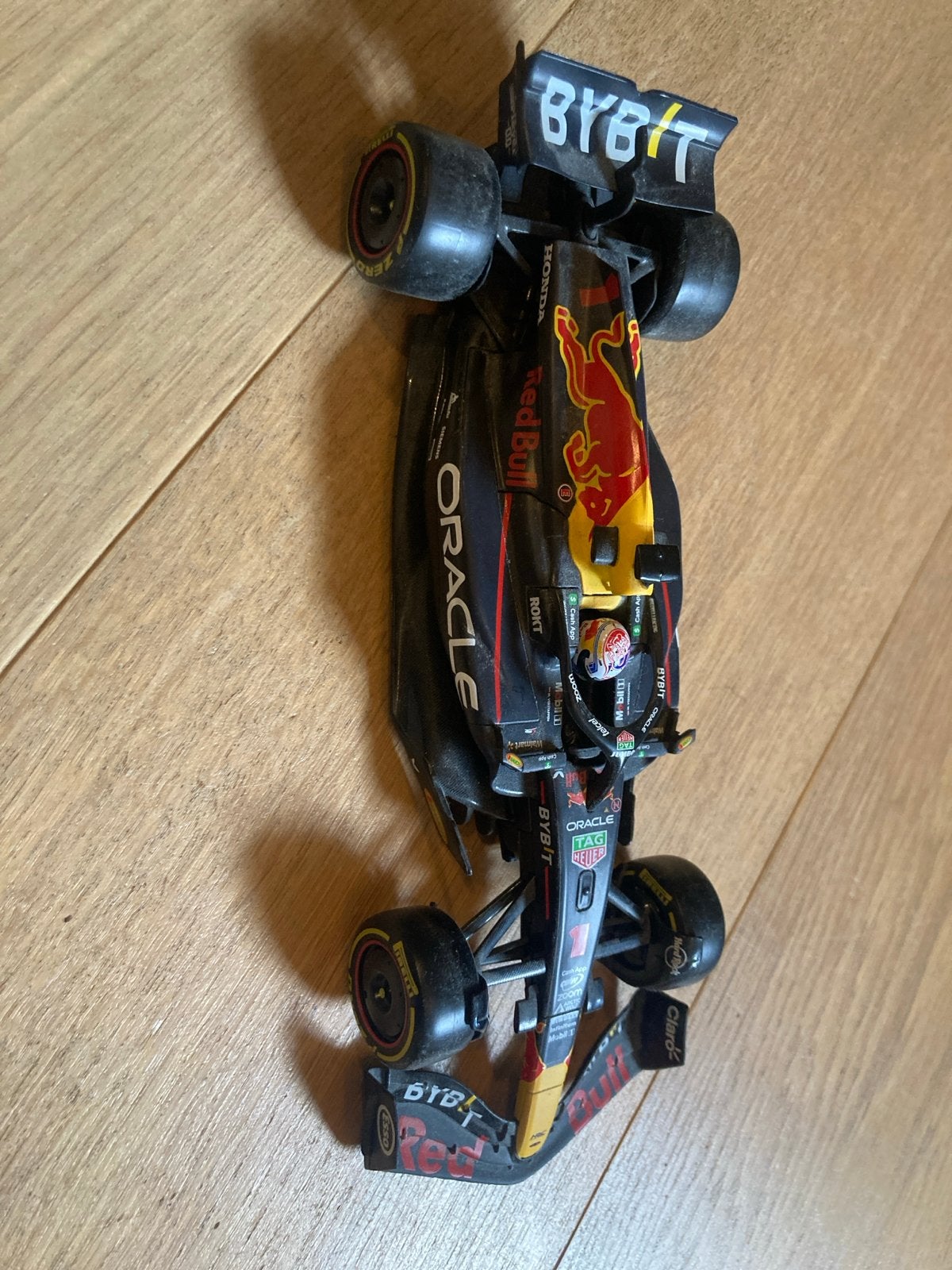 Red Bull Racing F1 modelauto - Max Verstappen 1:24, Overige merken, Auto, Groter dan 1:32, Ophalen of Verzenden