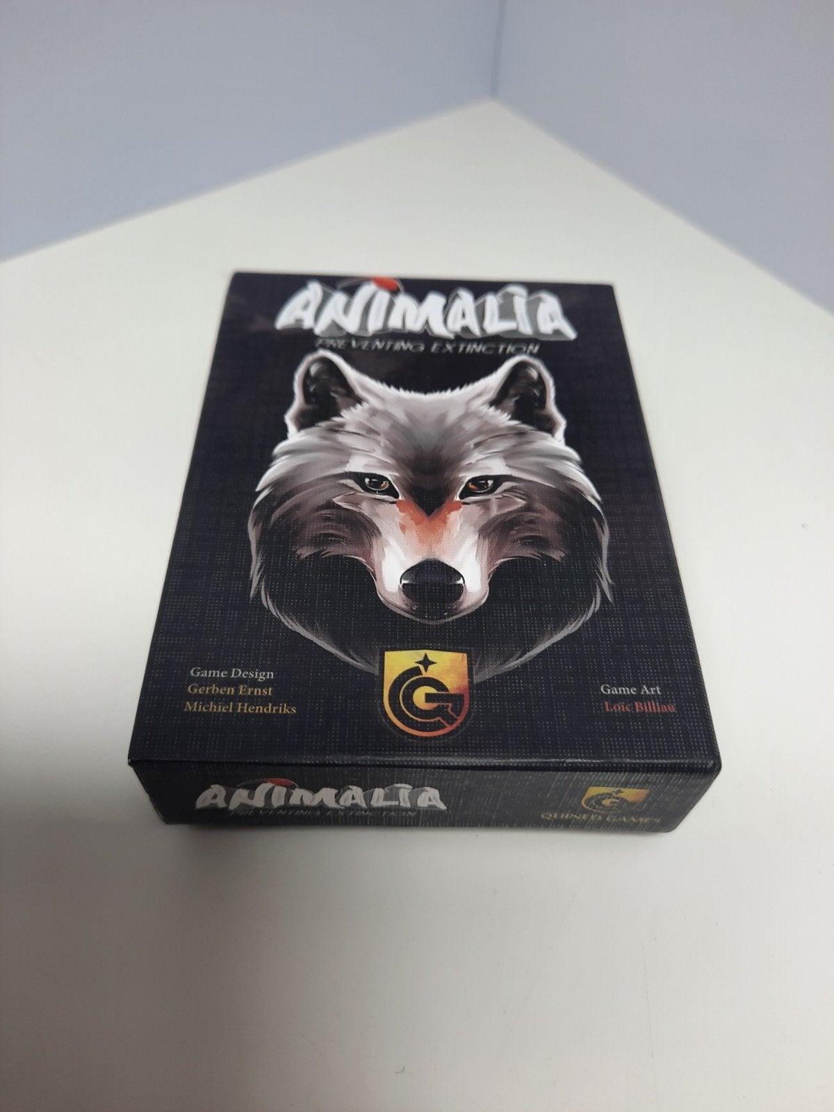 Animalia: Preventing Extinction - Kaartspel, Een of twee spelers, Ophalen of Verzenden, Zo goed als nieuw, Quined Games