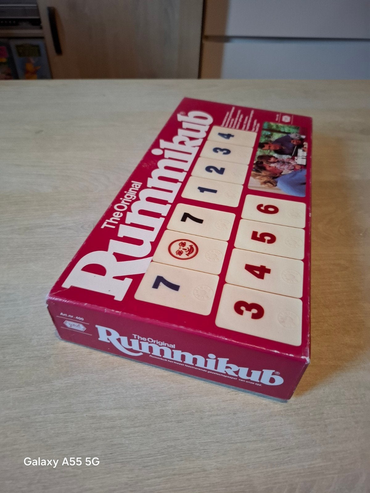 Rummikub - Het Originele Cijferspel, Gebruikt, Goliath, Ophalen of Verzenden, Een of twee spelers