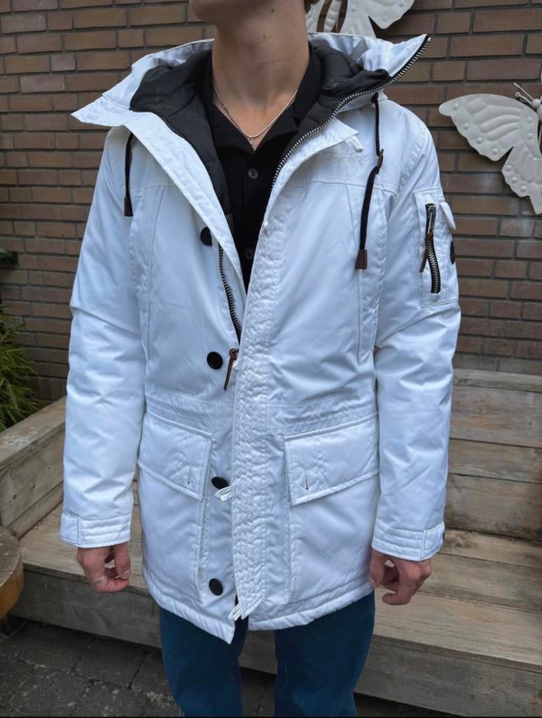 Tenson jas wit, Ophalen of Verzenden, Gedragen, Overige maten, Wit