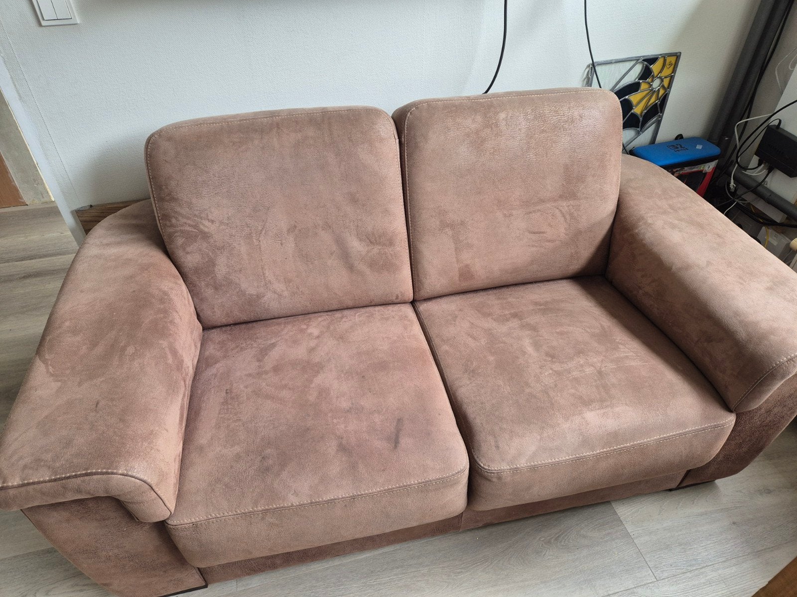 Fijn klein bankje, Ophalen, Gebruikt, 150 tot 200 cm, Tweepersoons