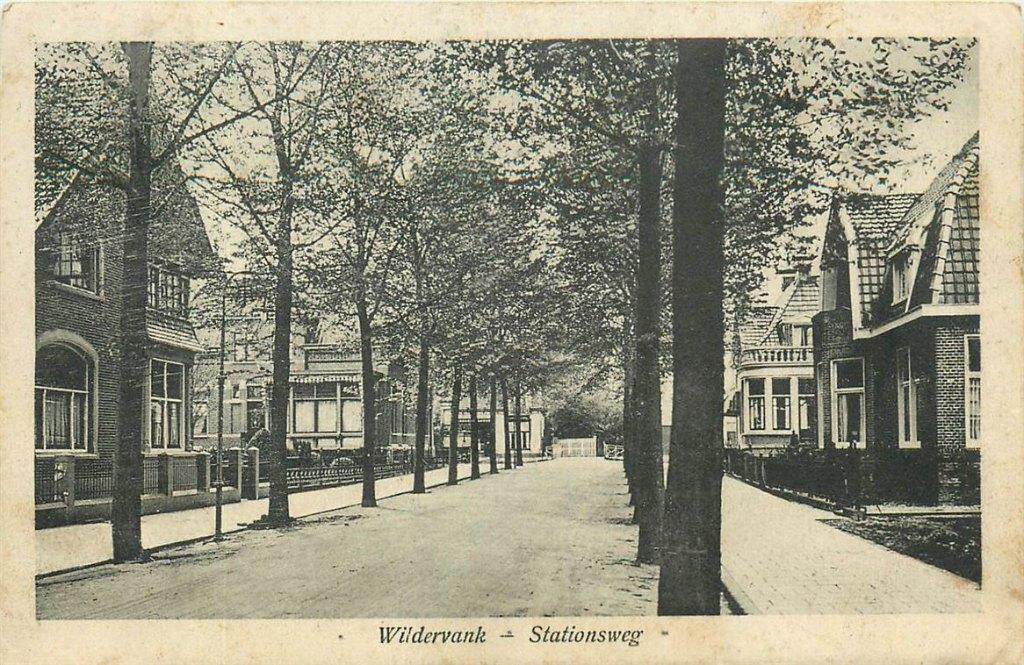 701-277-033 Wildervank Stationsweg, Verzamelen, Ansichtkaarten | Nederland, Groningen, Voor 1920, Verzenden