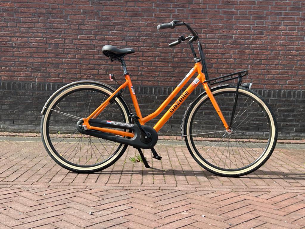 Gazelle Formule 1 Zandvoort 2021 fiets GP Editie zgan, Ophalen, Terugtraprem, 53 tot 56 cm, Versnellingen