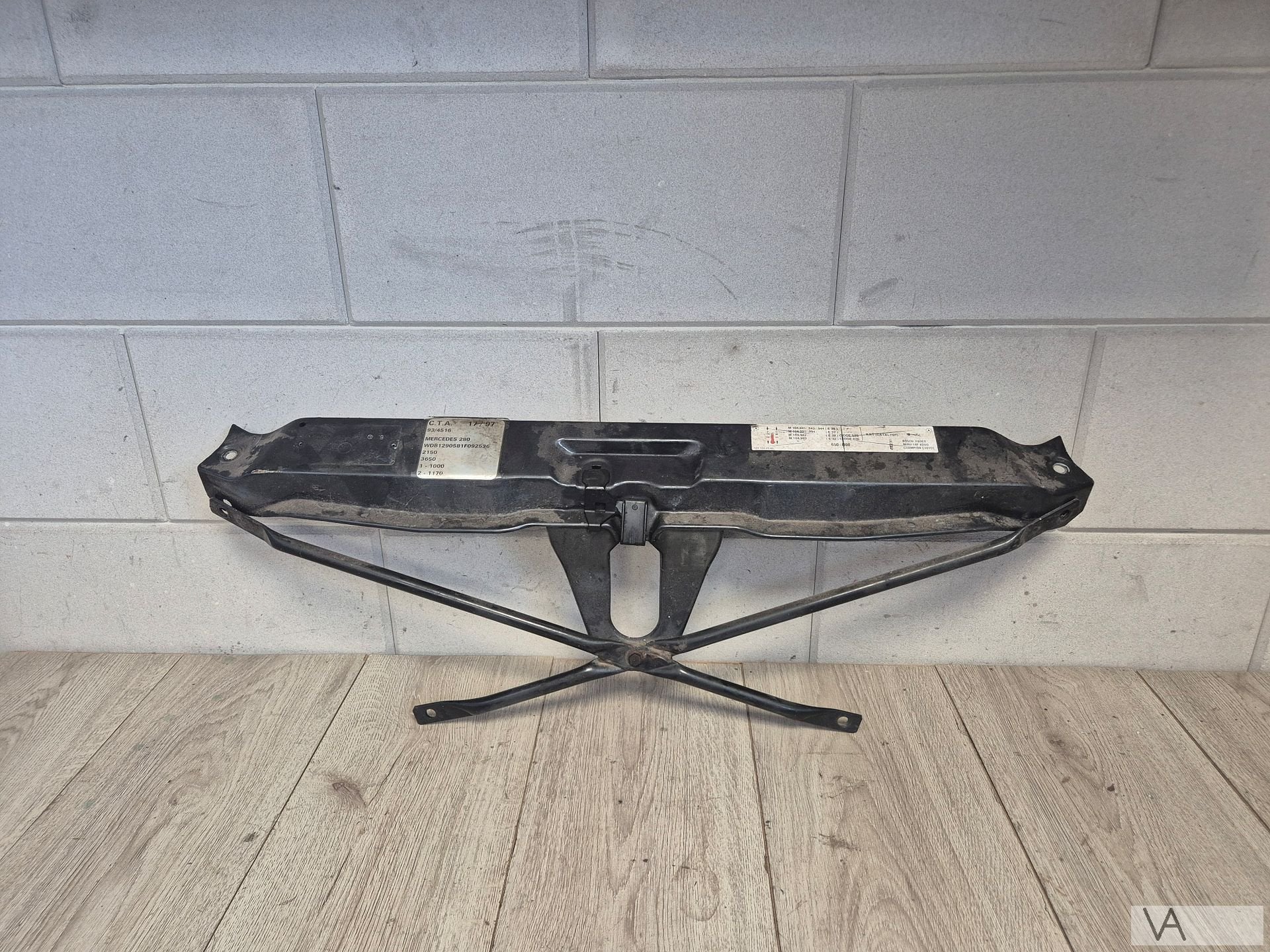 Voorfront Frontbalk paneel van Mercedes SL R129 1989 - 2002, Gebruikt, -, Ophalen of Verzenden, Bumper
