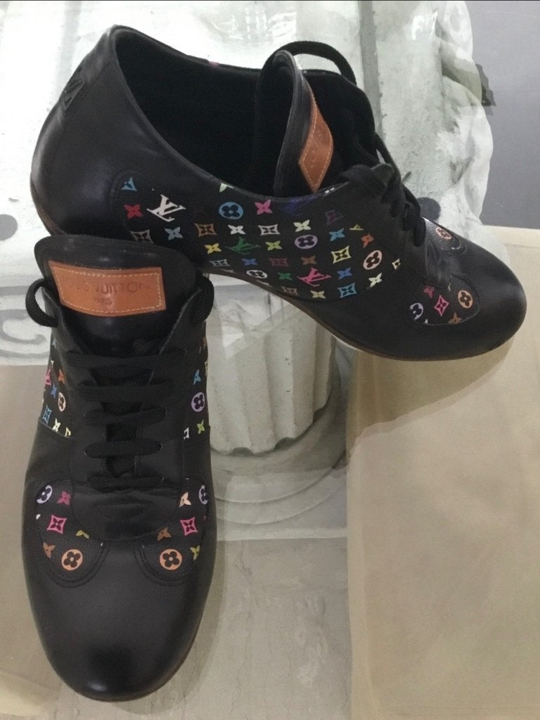 Louis Vuitton sneakers, Zwart, Ophalen of Verzenden, Louis Vuitton, Sneakers of Gympen