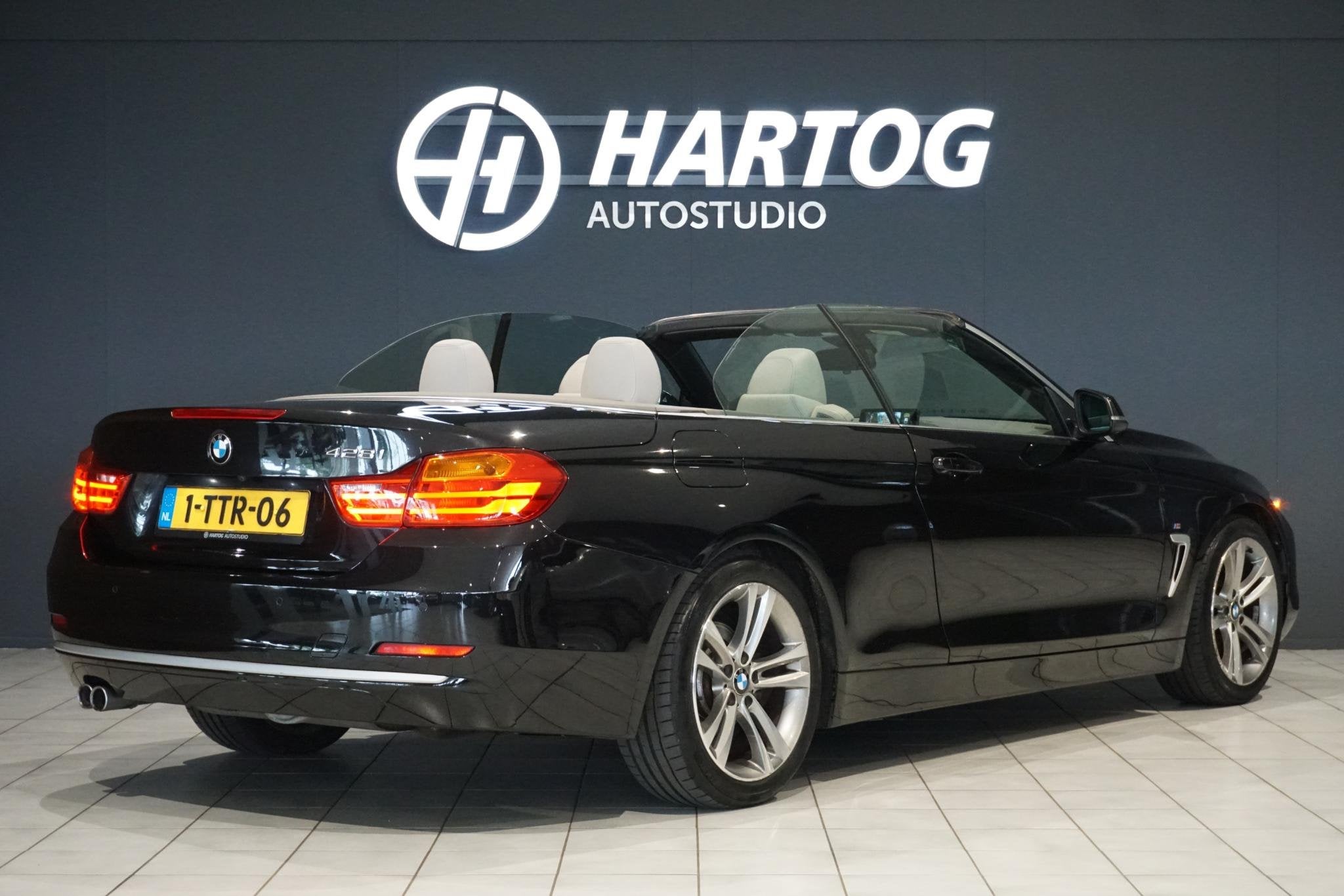 BMW 4-serie Cabrio 428i High Executive + NEKVERWARMING | HAR, Auto's, 745 kg, Gebruikt, Euro 6, Cabriolet