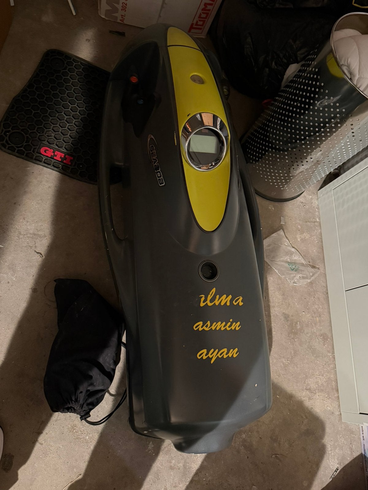 Seabob cayago F7, Ophalen, Gebruikt