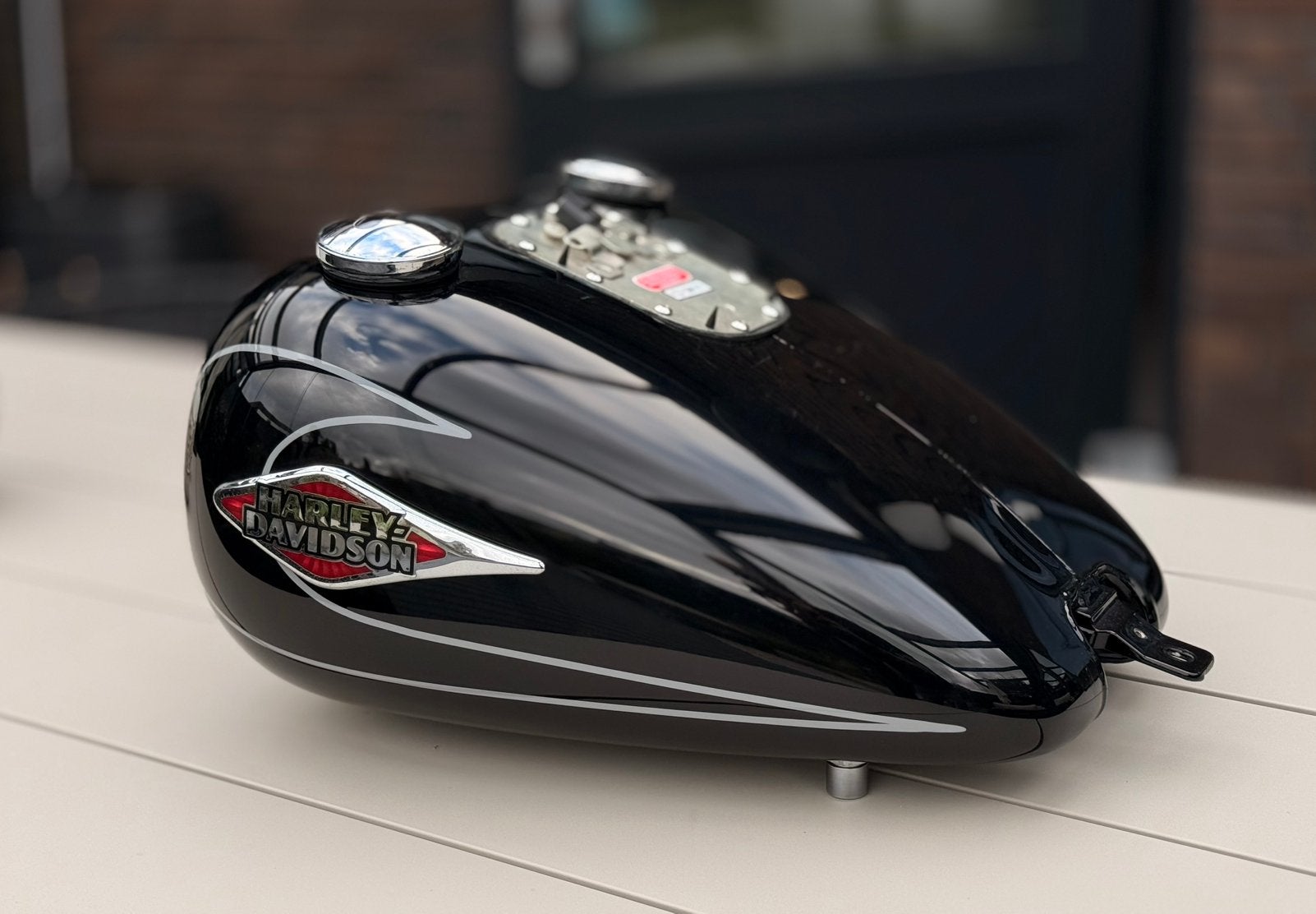 Originele Harley-Davidson Twin Cam injectie tank – compleet, Ophalen of Verzenden, Gebruikt