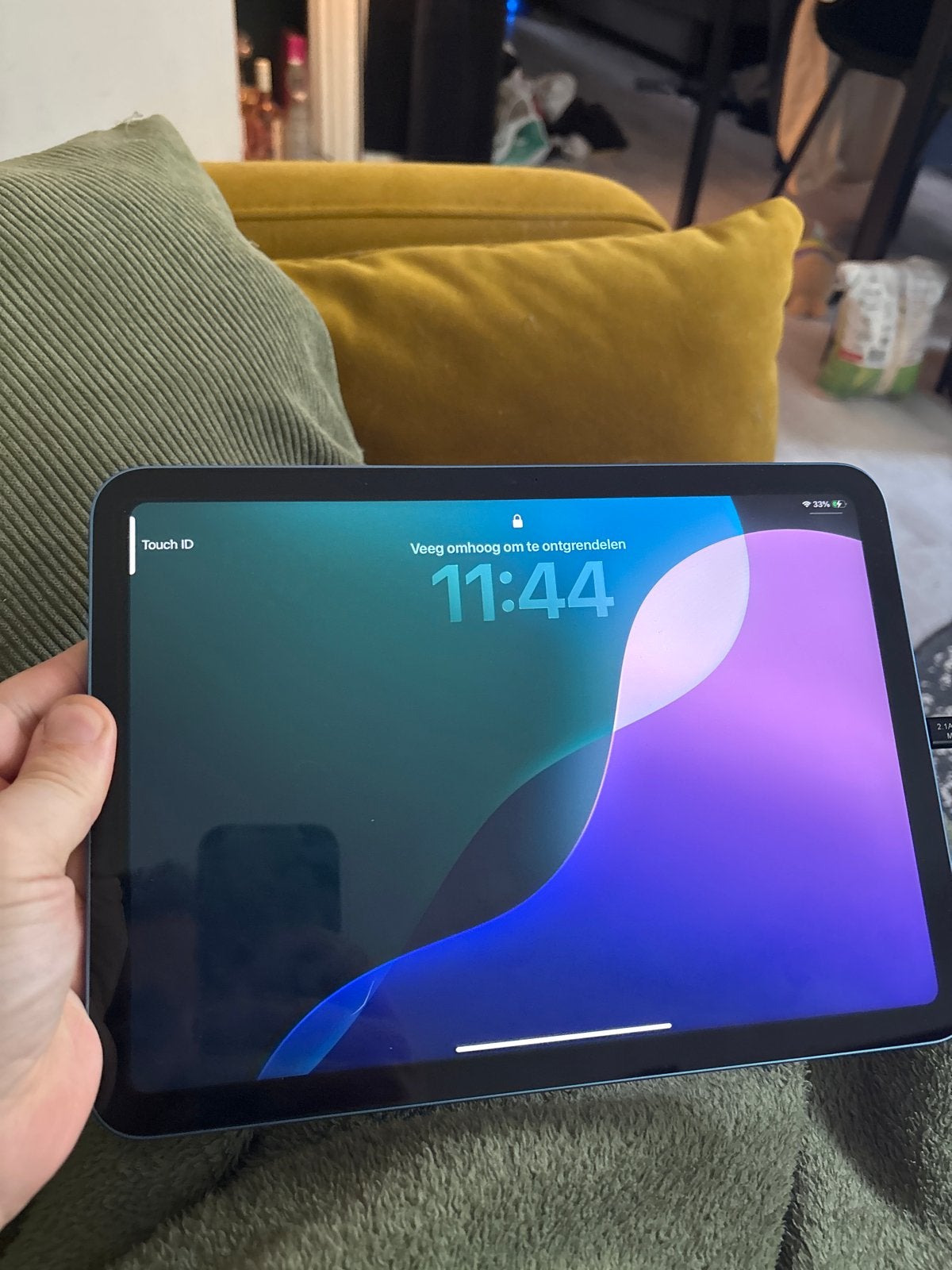 Apple iPad 11 (2025), Ophalen, 128 GB, Blauw, IPhone 11