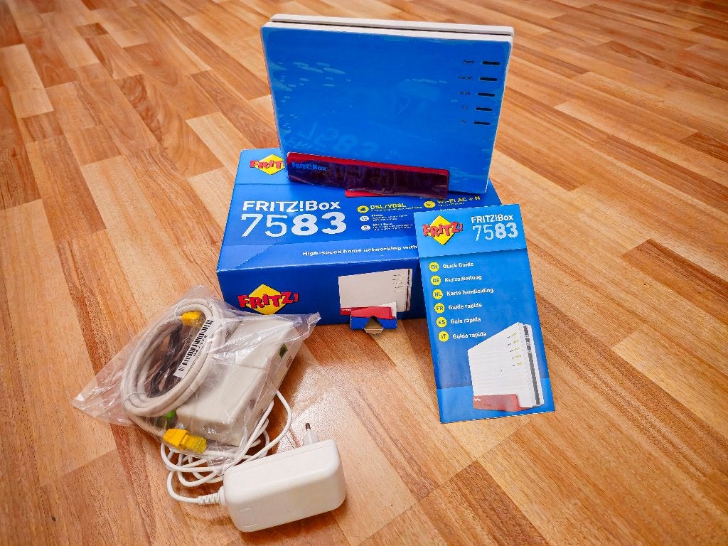Fritz Box 7583, Ophalen of Verzenden, Gebruikt, Router met modem, FRITZ!Box