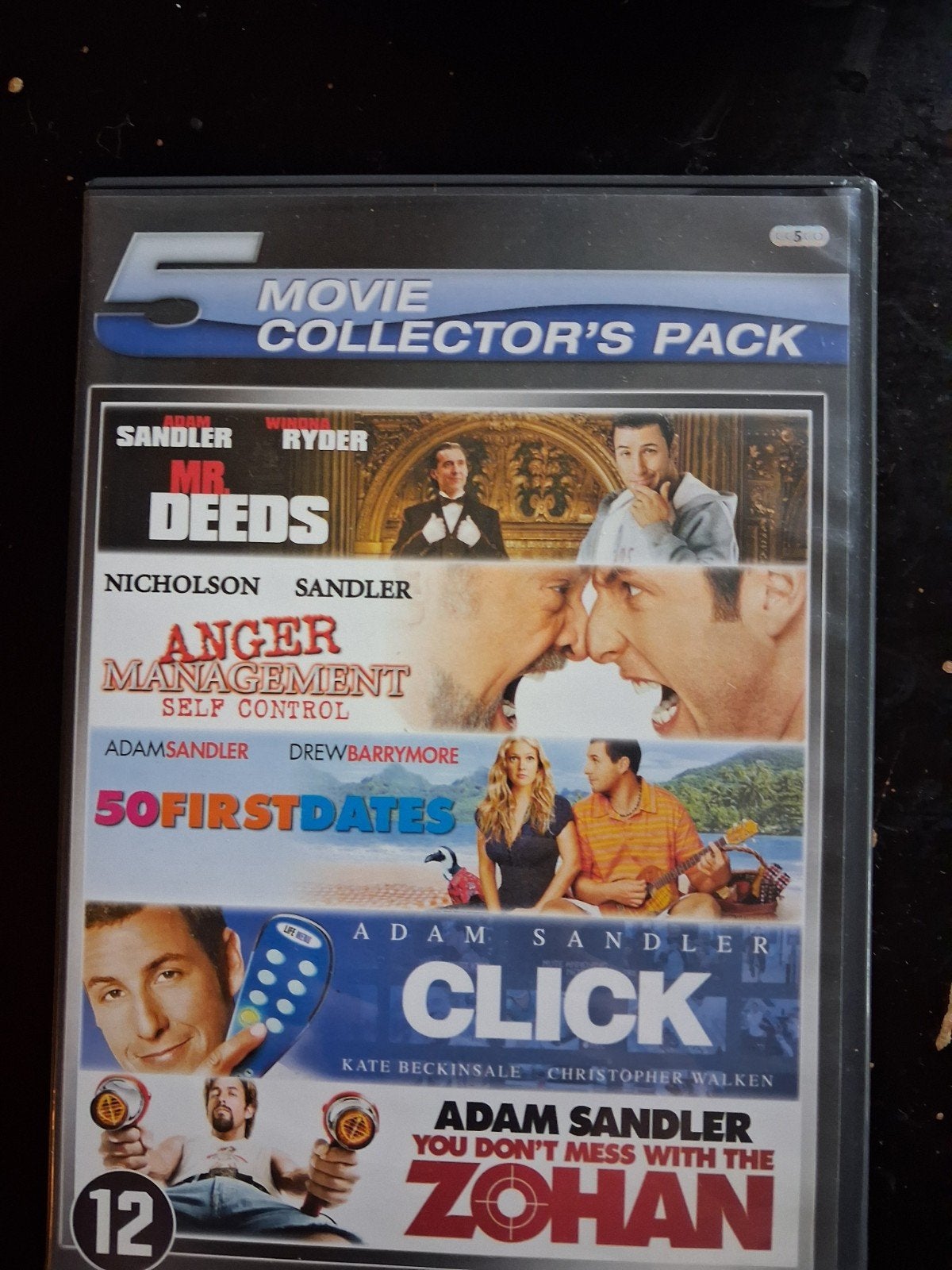 Adam Sandler 5 Movie Collector's Pack DVD, Engels, Romantische komedie, Nederlands, Ophalen of Verzenden