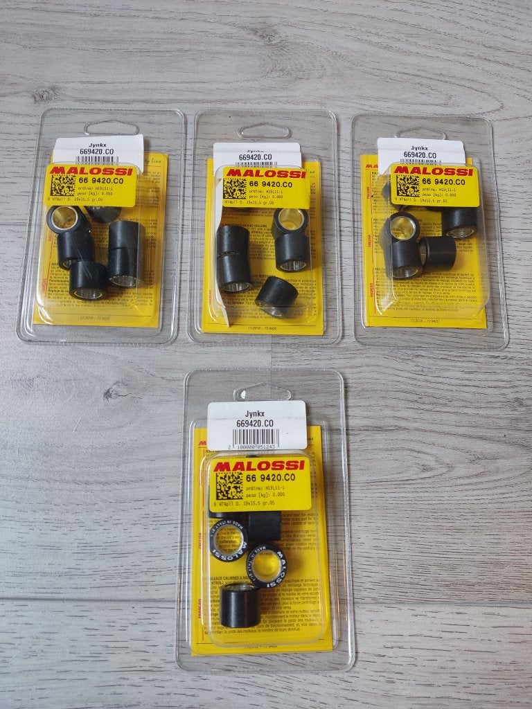 Malossi variorollen 5,0 gram Piaggio / Vespa NIEUW, Info@jynkx.com, Nieuw, Ophalen of Verzenden, Piazza 99