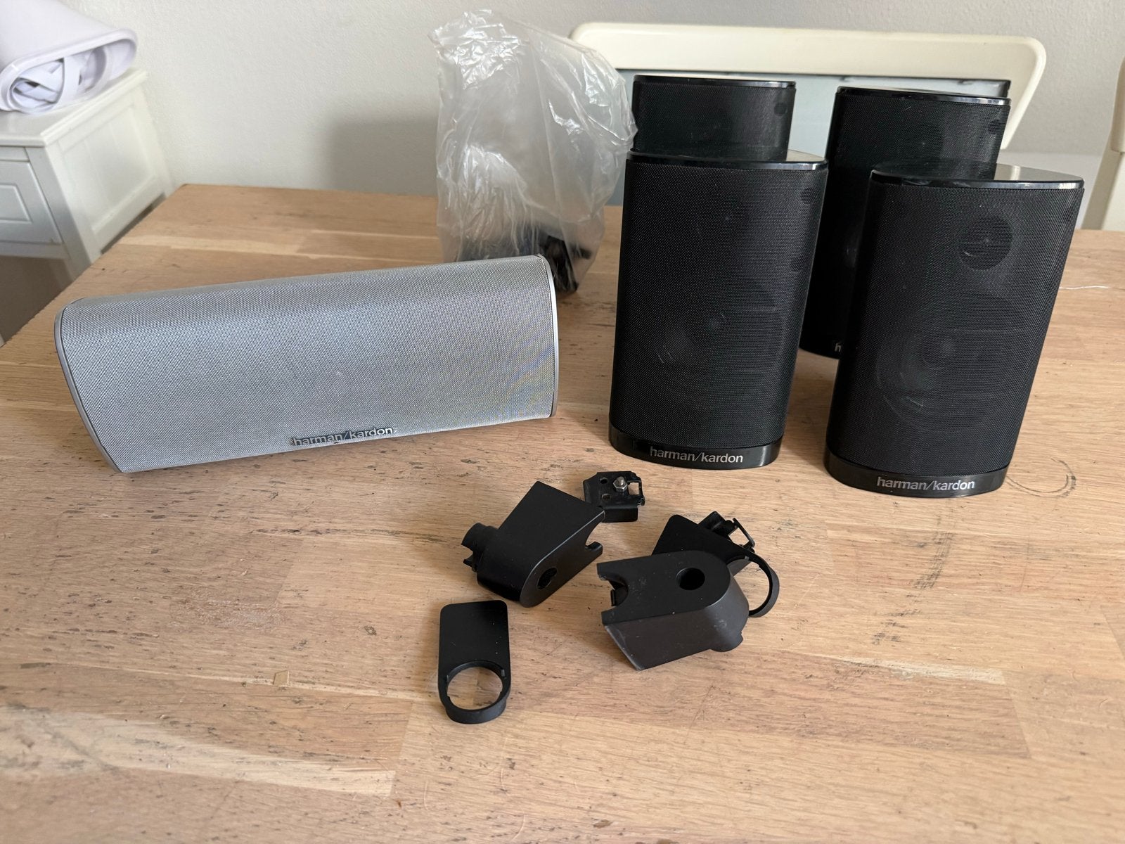 Harman Kardon Satelliet Speakerset - Zwart en Grijs