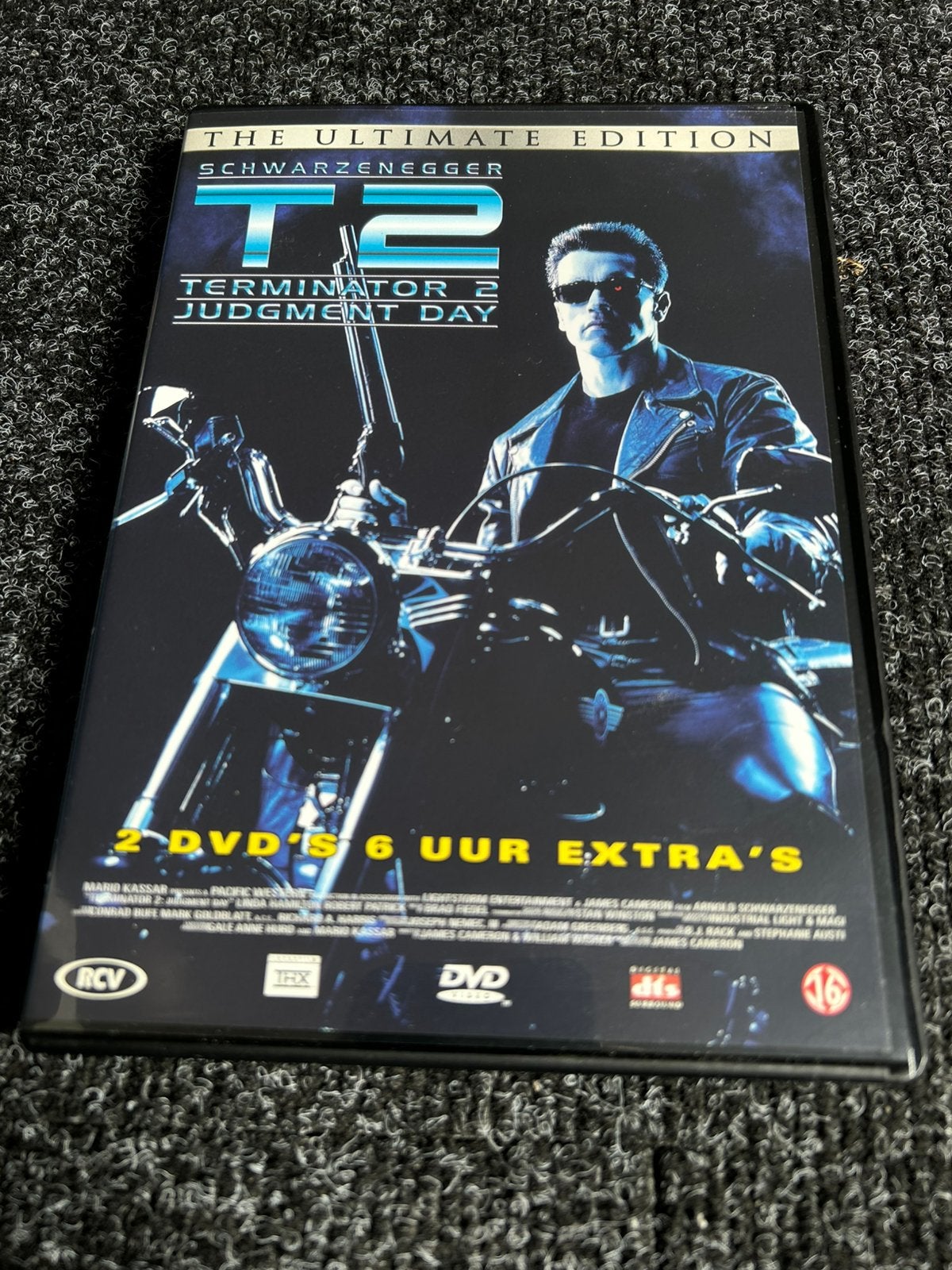Terminator 2 op dvd, Vanaf 16 jaar, Ophalen of Verzenden, Gebruikt