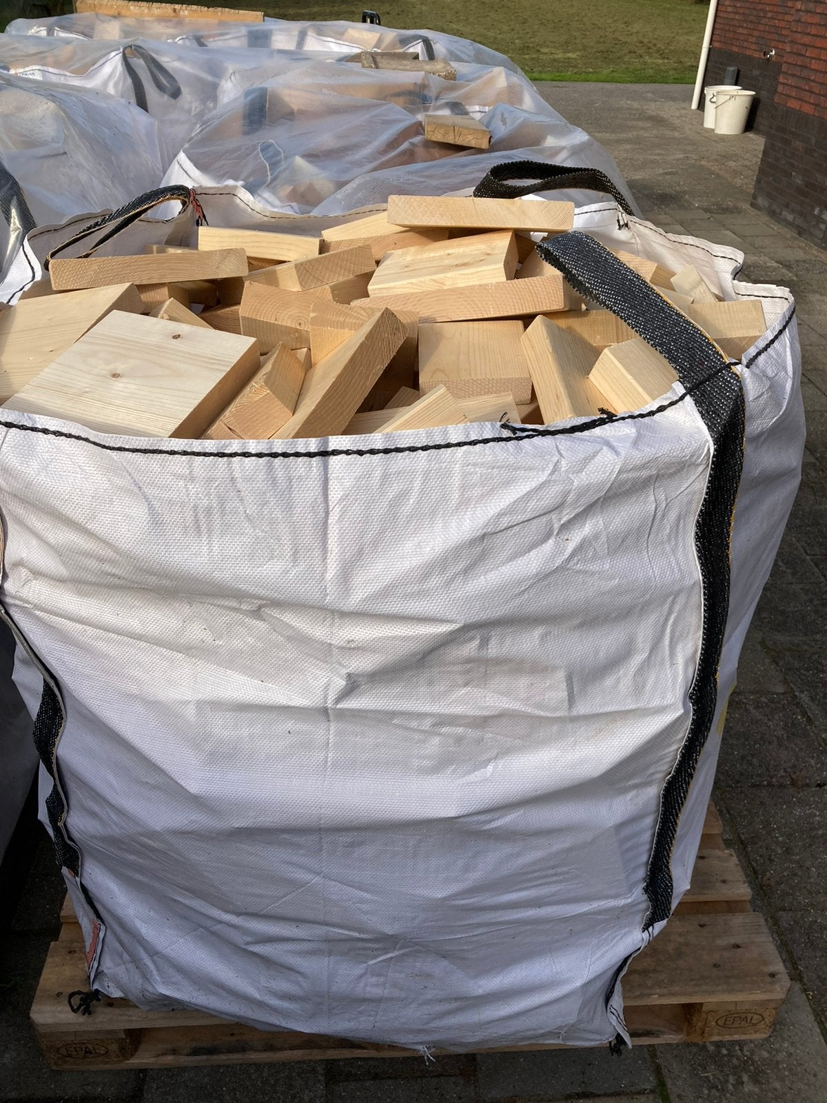 Haardhout stookhout kachelhout droog vuren mooi hout!, 6 m³ of meer, Ophalen, Overige houtsoorten, Blokken