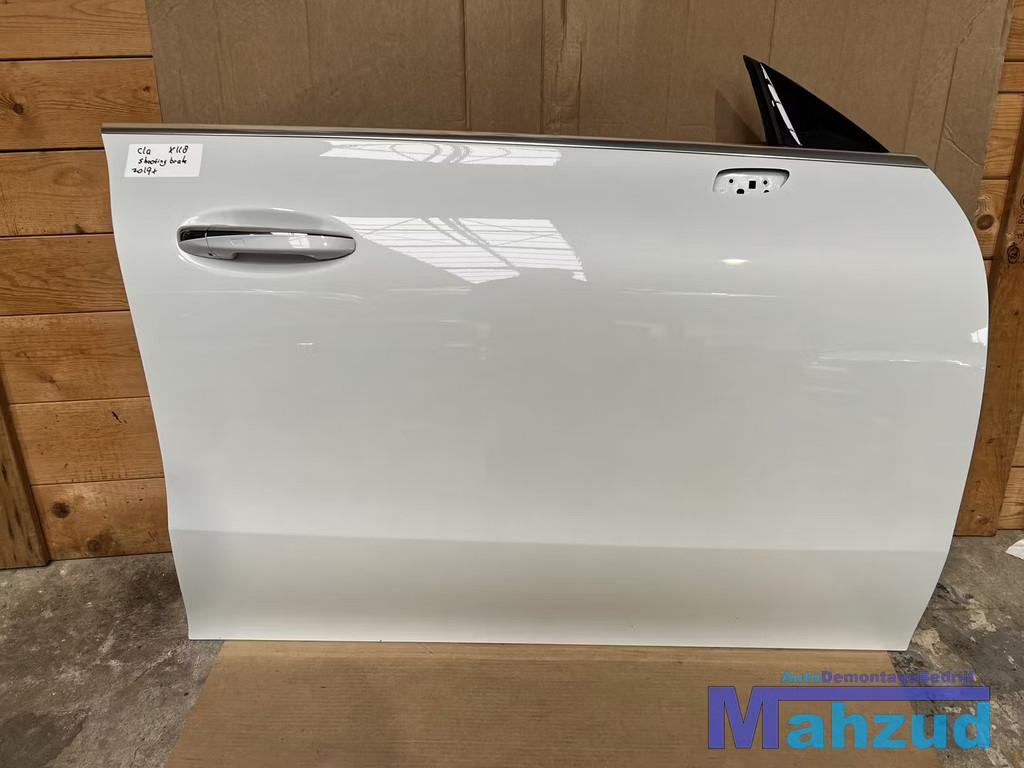 MERCEDES CLA 118.6 X118 wit rechts voor deur 2019+, Auto-onderdelen, Gebruikt, Mercedes-Benz AG, Deur, Mercedes-Benz