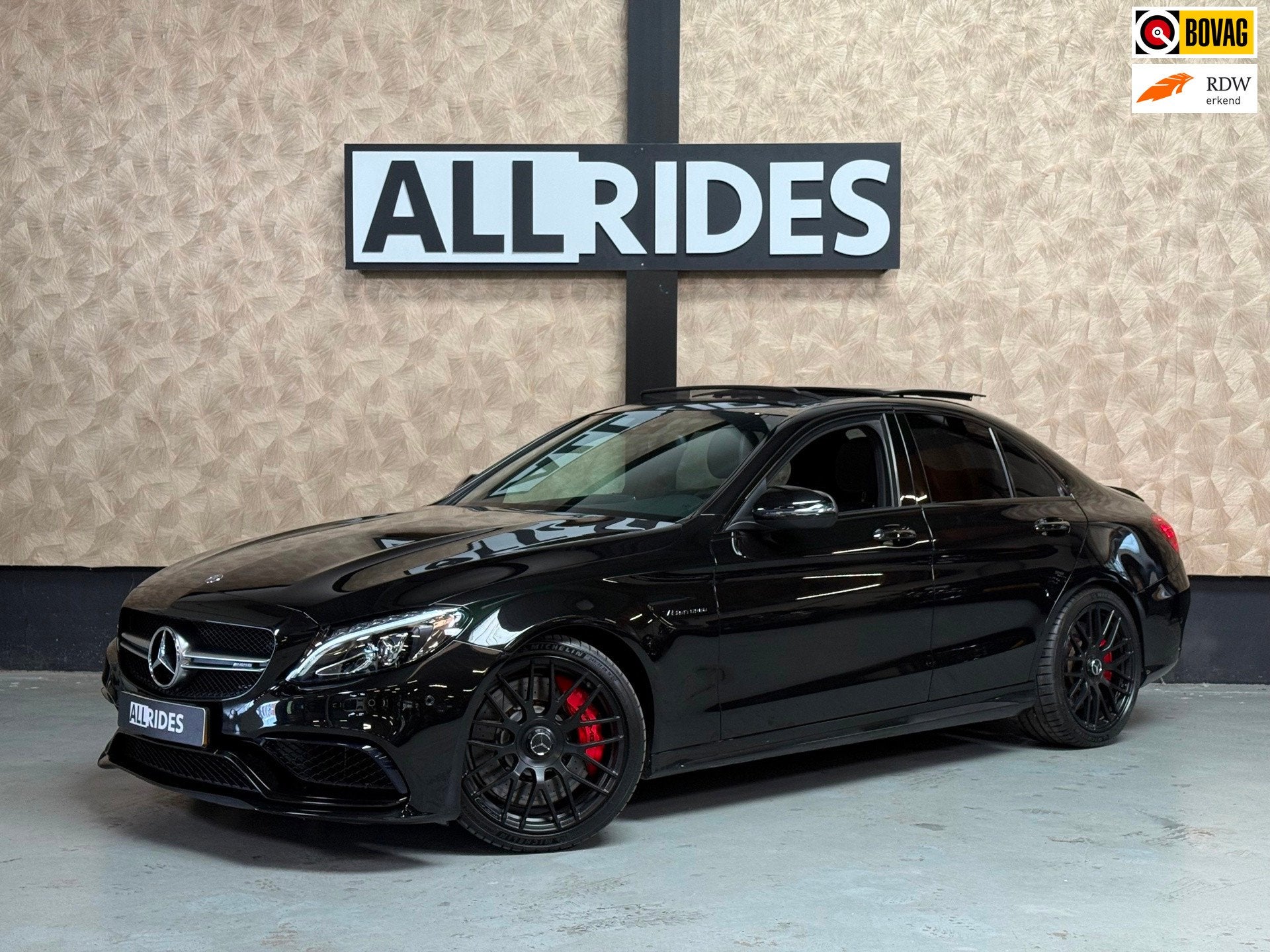 Mercedes-Benz C-klasse AMG 63 S | Pano | Burmester | Stoelve, Automaat, Dealer onderhouden, Achterwielaandrijving, 510 pk