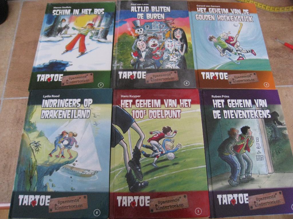 Zes nieuwe (ongelezen) spannende kinderboeken, Ophalen of Verzenden, Nieuw