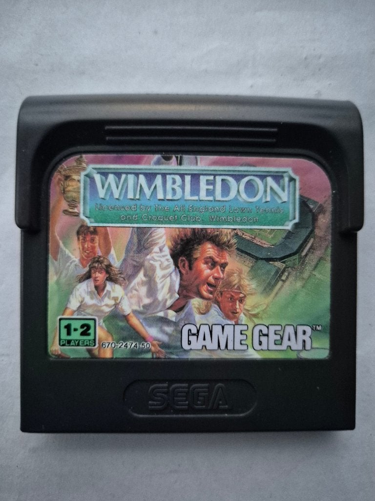 WIMBLEDON, Spelcomputers en Games, Games | Sega, Gebruikt, Game Gear, 1 speler, Racen en Vliegen