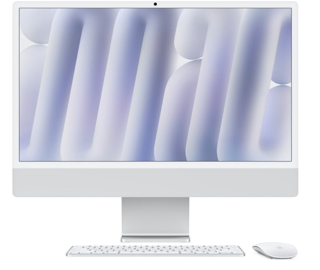 APPLE iMac 24 Zilver (M4) -10/10-core CPU/GPU 16/256, Computers en Software, Ophalen, 256 GB, SSD, IMac