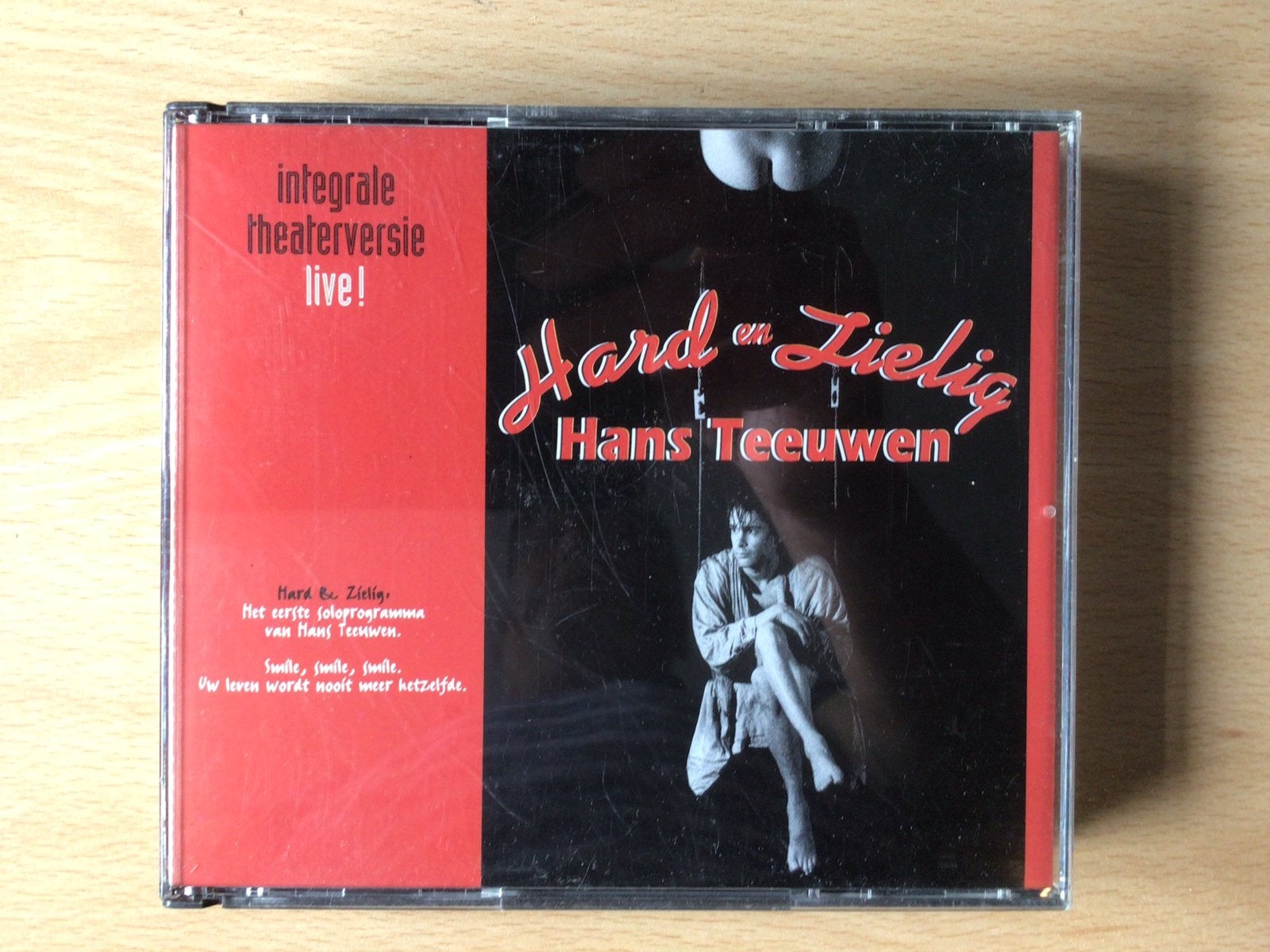Hans Teeuwen-Hard en zielig. 2cd integrale theaterversie., Ophalen of Verzenden, Zo goed als nieuw