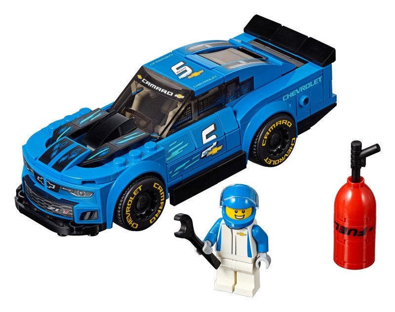 Speed Champions 75891 Chevrolet Camaro ZL1 racewagen (2018), Lego, Zo goed als nieuw, Compleet, Complete set
