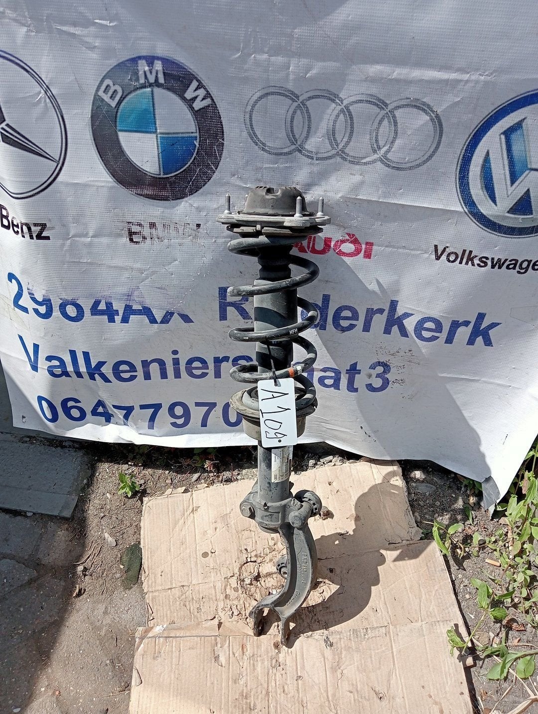 Veerpoot Audi A6 4G Limo Facelift 4G0413031Q, Gebruikt, -, -, -