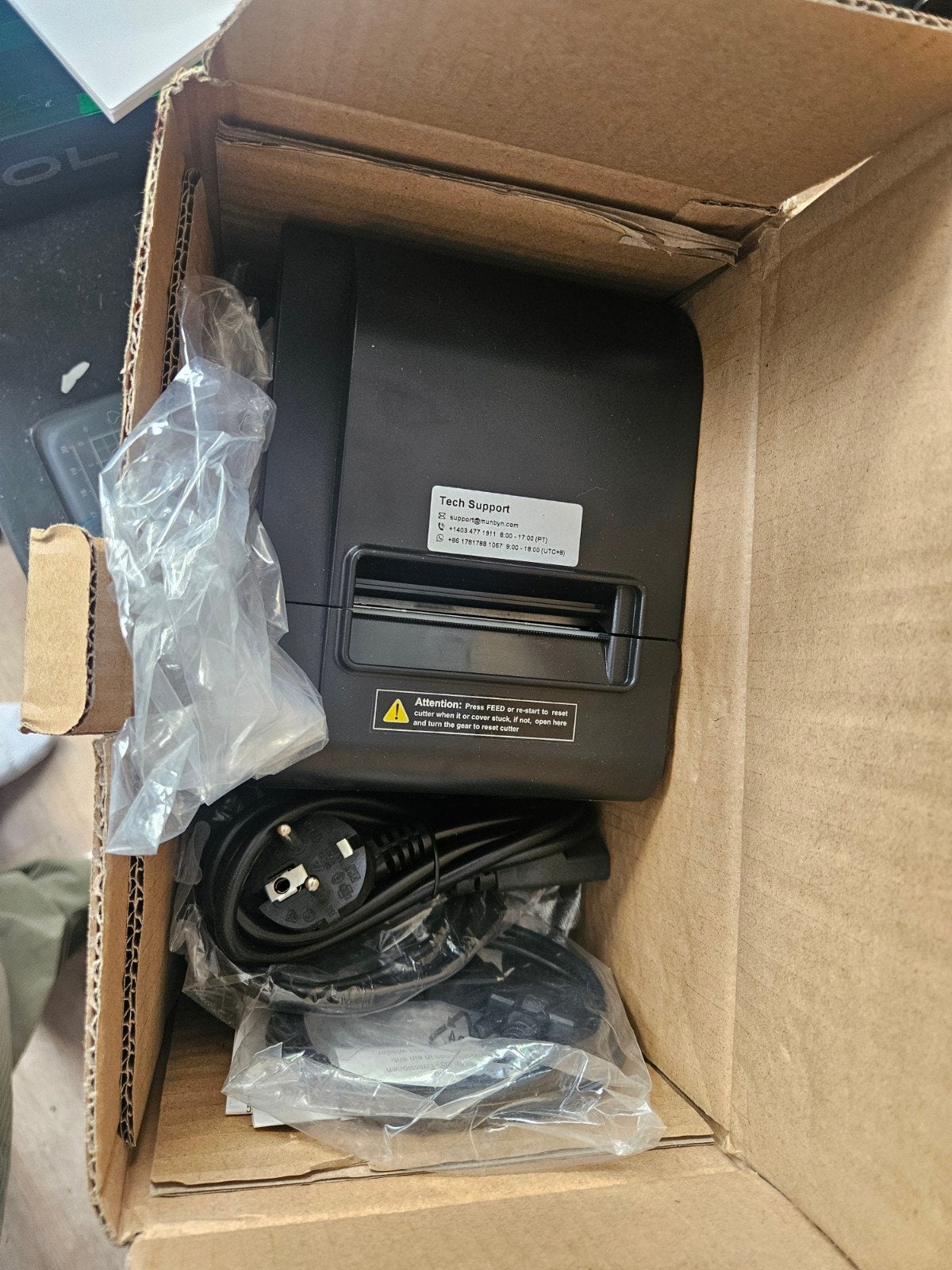 Mini Thermische Bonprinter - Nieuw in Doos, Computers en Software, Zwart-en-wit printen, Onbekend, Printer, Nieuw