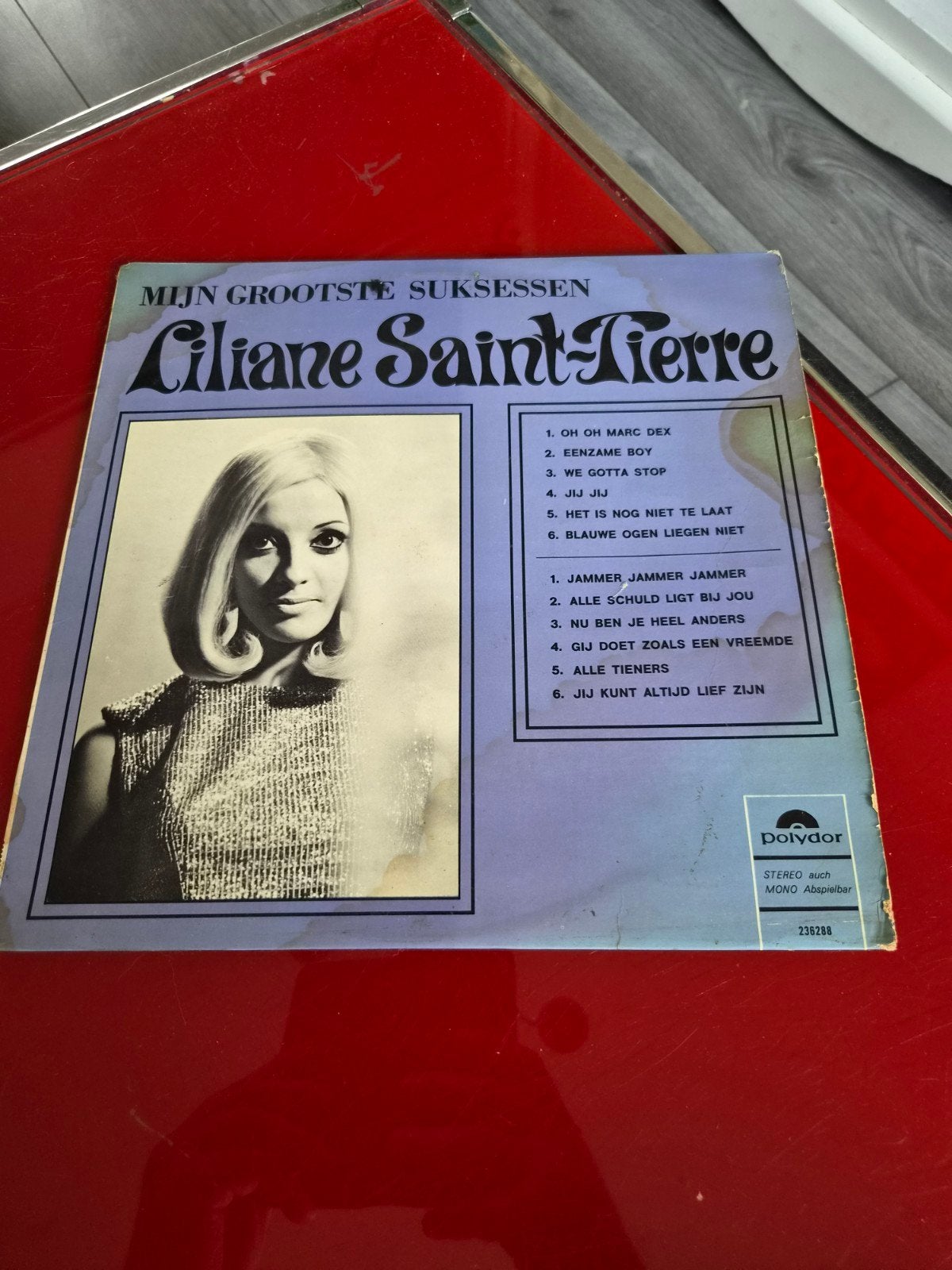 Liliane Saint-Pierre mijn grootste suksessen, Cd's en Dvd's, Ophalen of Verzenden, Gebruikt, 12 inch, Levenslied of Smartlap