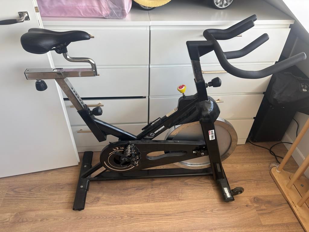 Horizon Fitness S3 Spinningfiets/Hometrainer, Ophalen, Gebruikt, Spinningfiets, Metaal
