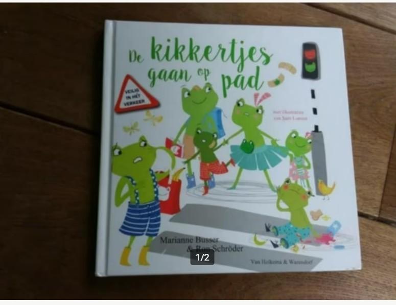 Marianne Busser, De kikkertjes gaan op pad, Ophalen of Verzenden, Zo goed als nieuw, Fictie algemeen