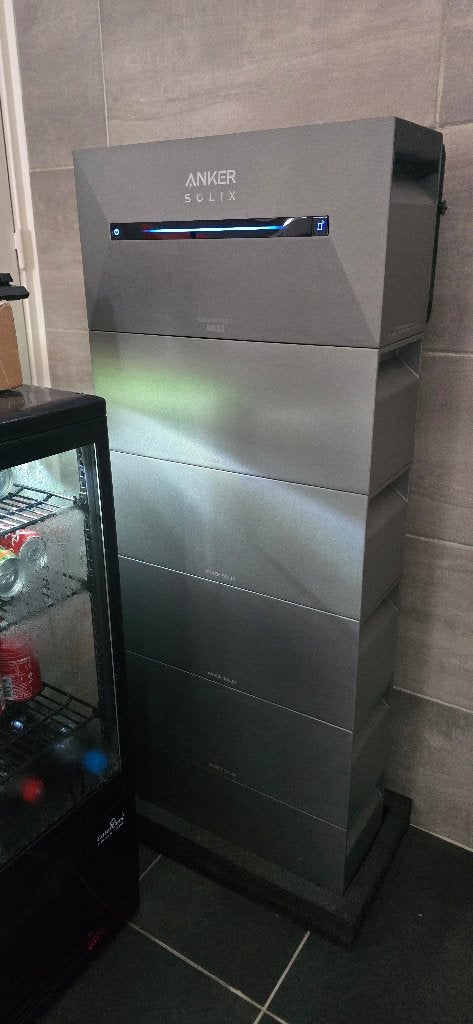 Anker SOLIX Solarbank 2 E1600 Pro 9.6kWh Thuisbatterij, Ophalen, Overige typen, Zo goed als nieuw, 500 watt of meer