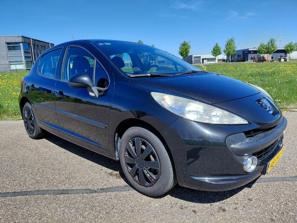 Peugeot 207 1.4 VTI 16V 5DRS 2009 Zwart, Voorwielaandrijving, Stof, 1145 kg, Zwart