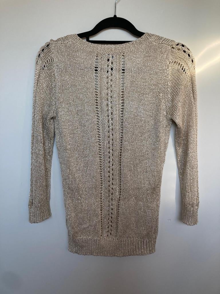 Caroll Paris goud gemêleerde trui grofgebreid 38, Kleding | Dames, Truien en Vesten, Maat 38/40 (M), 10 Impasse du Grand jardin, ZAC de la Moinerie, 35400 SAINT MALO,